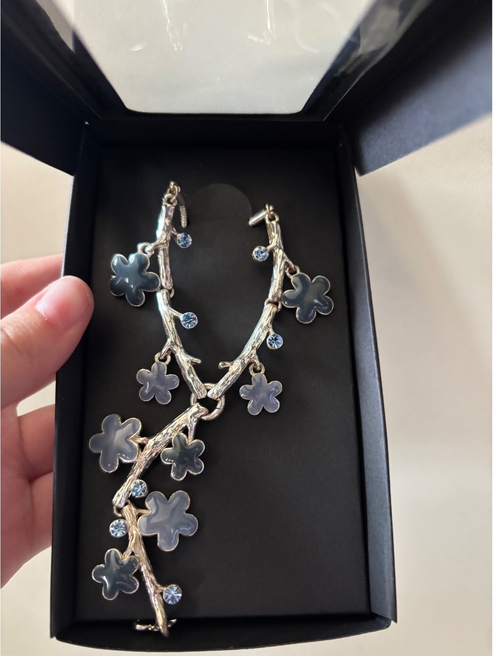 Forget me Not necklace